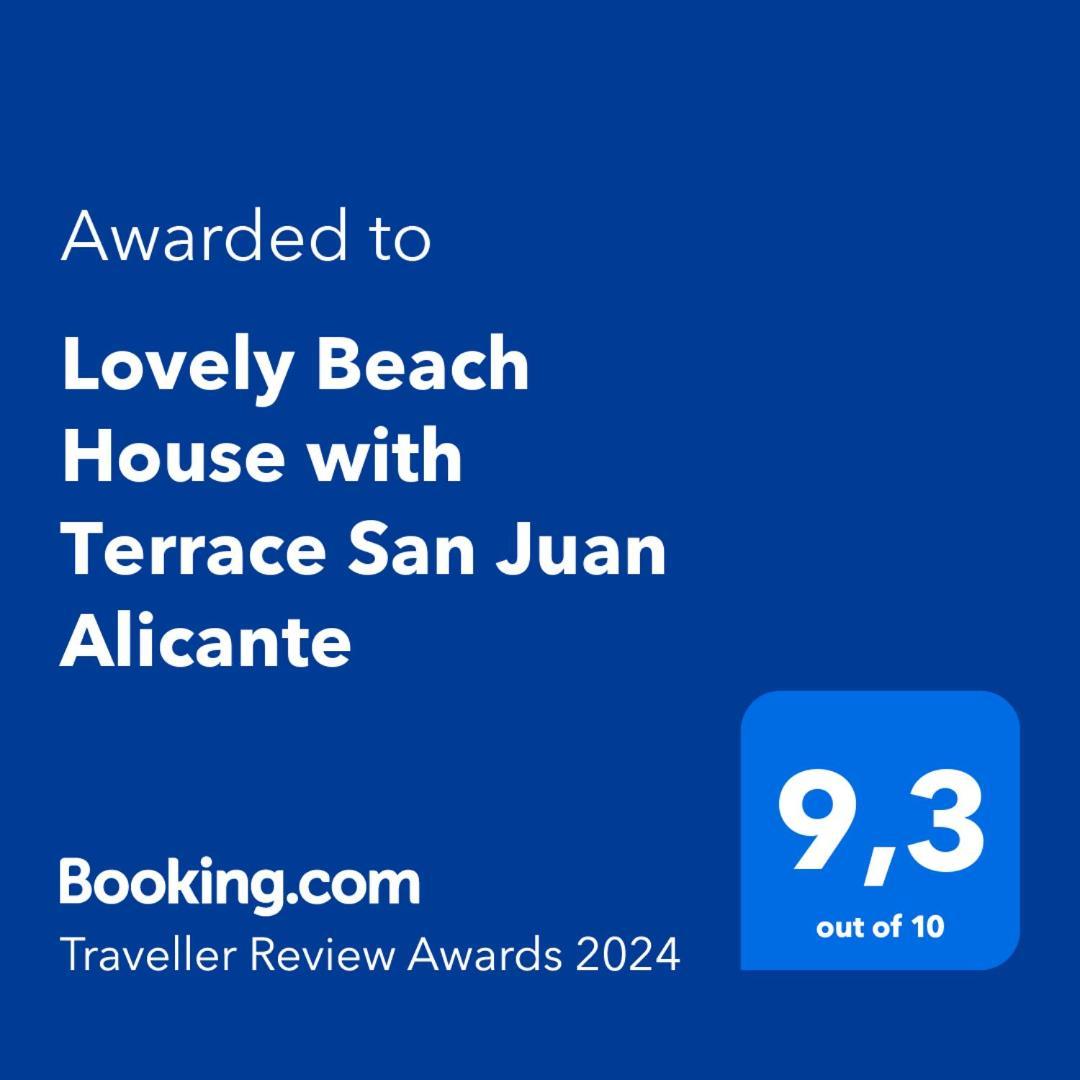 Lovely Beach House With Terrace San Juan Alicante El Campello Esterno foto